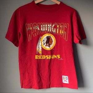 VTG Nutmeg Redskins Shirt Sleeve Shirt Size Large